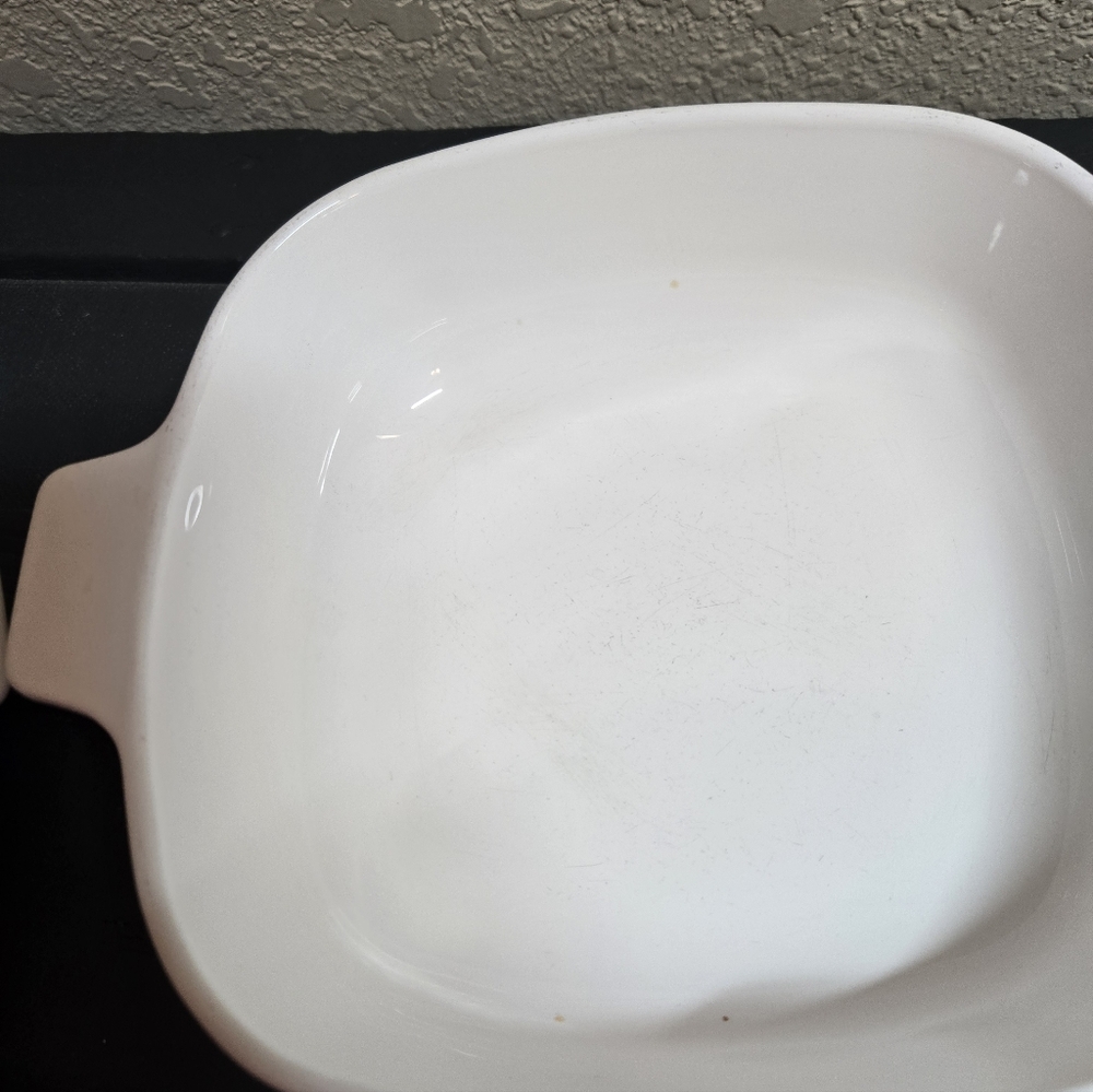 3 pc Vintage Corningware Blue Cornflower Casserole Baking Dishes No Lids - Picture 5 of 8